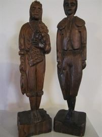 CARVED STATUES
