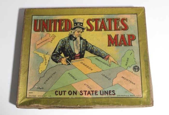 1910 Map Puzzle (Complete) 