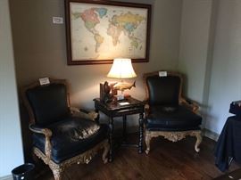 vintage parlor chairs
