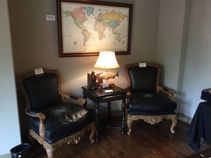 vintage parlor chairs