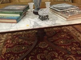 Marble Top Coffee Table