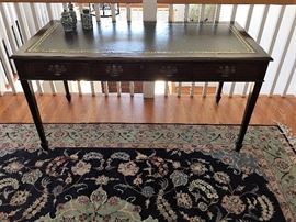 Leather Top Desk By Yorkshire House 5ft x 29in