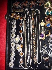 STERLING JEWELRY CLOSEUP