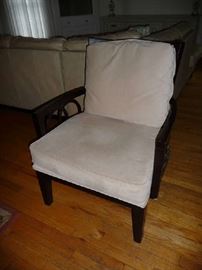 UPHOLSTERED WOOD CHAIR