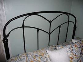 CLOSEUP OF HEADBOARD