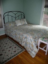 METAL HEADBOARD, MATTRESS SET