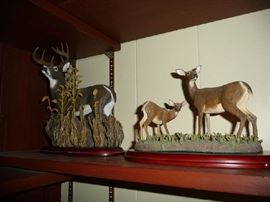 DANBURY MINT DEER FIGURINES
