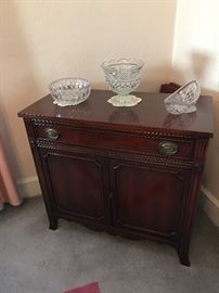 Vintage Mahogany Server