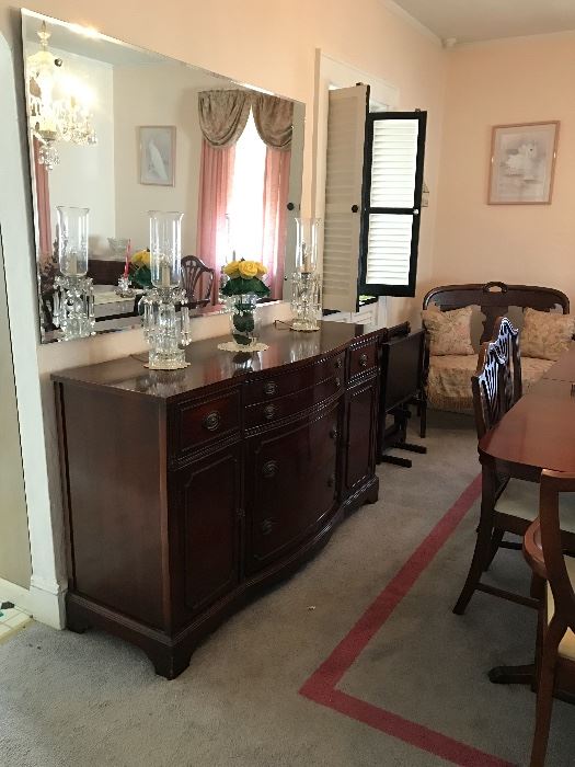 Vintage Mahogany Breakfront