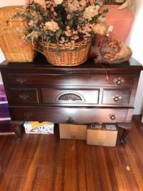 Vintage Mahogany Storage Chest