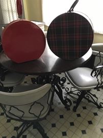 Vintage Ballet Suitcases