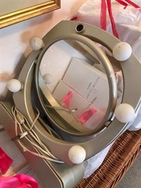 Vintage Lighted Makeup Mirror