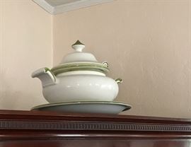 Ceramic Pitcher & Bowl