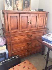 White Fine Furniture Armoire/Chest of Drawers - a fabulous piece of furniture!!