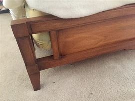 White Fine Furniture Queen size bed - footboard