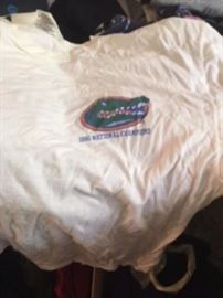 Gator Shirt from 1986 SEC Championship -- other Gator items in sale.