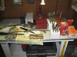 Work bench and tools