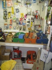 Work bench and tools