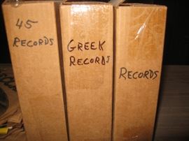 Greek records etc