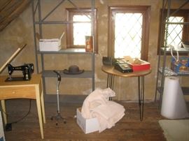 Shelves etc in upper rooms