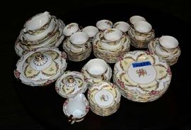 Hand painted tea set (270-3)