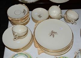 Partial set of Lenox china