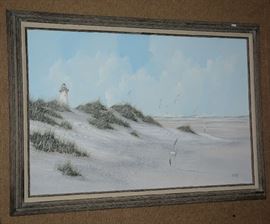 Modern painting, "Carolinas" by Rex Dugger 