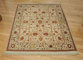 Machine made rug, 3'8" x 5', Karastan