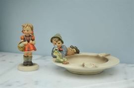 Two Hummel figures 