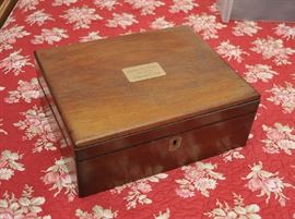 1890 writing box- Jennie Fay Keyler