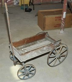 Antique express wagon