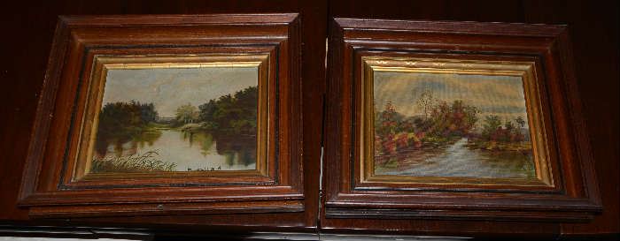 Two Victorian paintings 