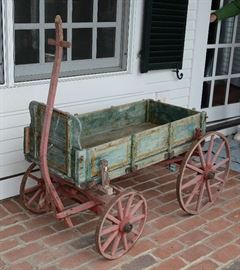 Wooden wagon
