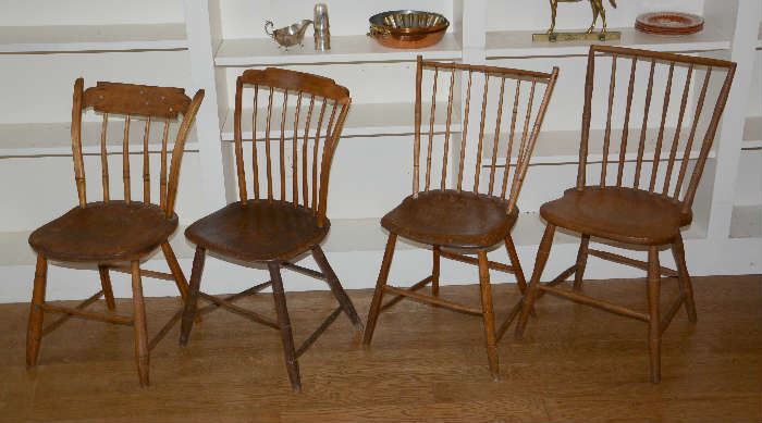 Selection of Windsor chairs
