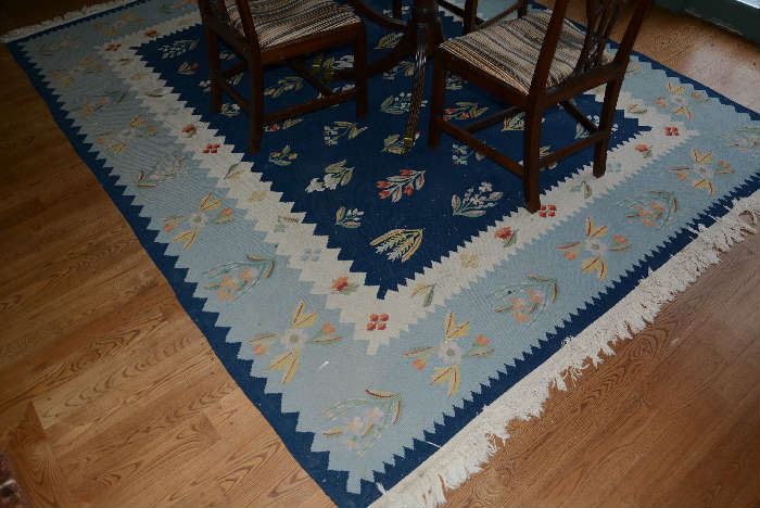 Room size durrie rug