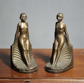 Deco bookends 