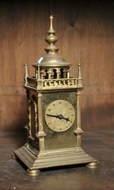 European brass lantern/tower clock