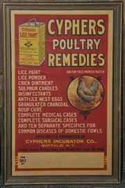 "Cyphers Poultry Remedies" advertisement