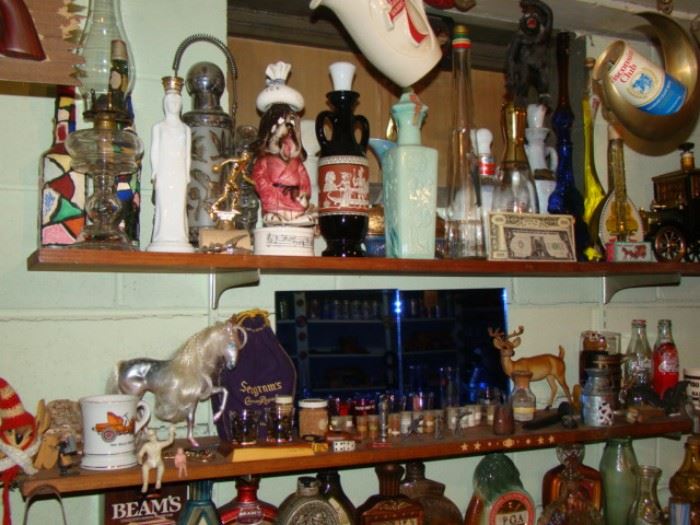liquor and beer collectibles