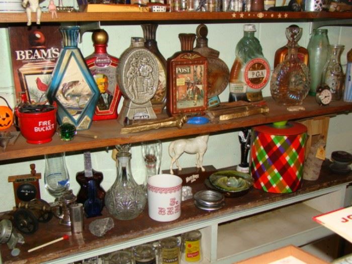 liquor and beer collectibles