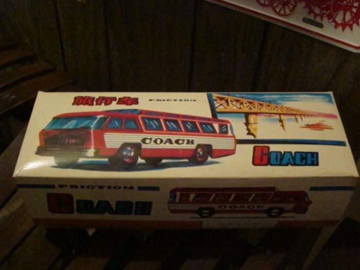 coach bus toy 