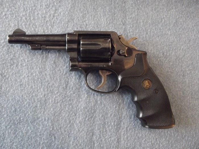 Smith and Wesson special CTG w/4-inch barrel . Nice finish , .38 Special .