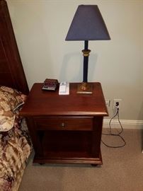 Lamp Chest and Lamp