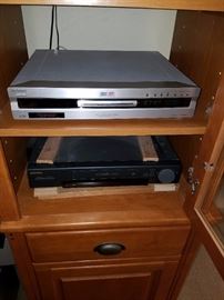 DVD Player and others. 