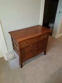Antique Refinished Commode Chest 