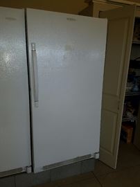 Whirlpool Large Upright Freezer.  Into freezing veggies-fruits, or your hunting and fishing booty?...this is the one for you! PRE-SALE at $250. Call if interested. SOLD