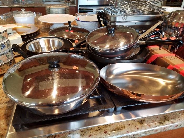Revereware and other good cookware. 