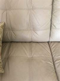 close up of the sofa