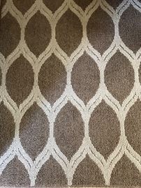 close up of area rug