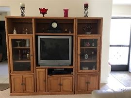 Entertainment Center 84 w x 70.75 t x 16 d
